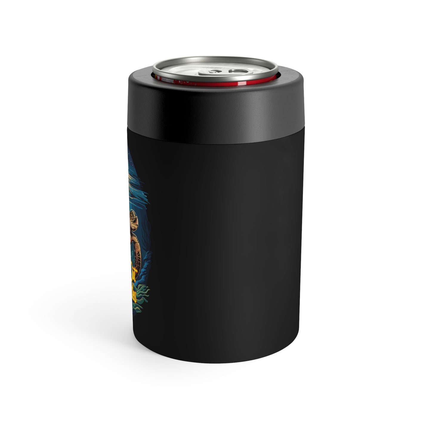 SoliVisk Coastal Collection “Lights Out for Sea Turtles” 12oz Insulated Can/Bottle Holder