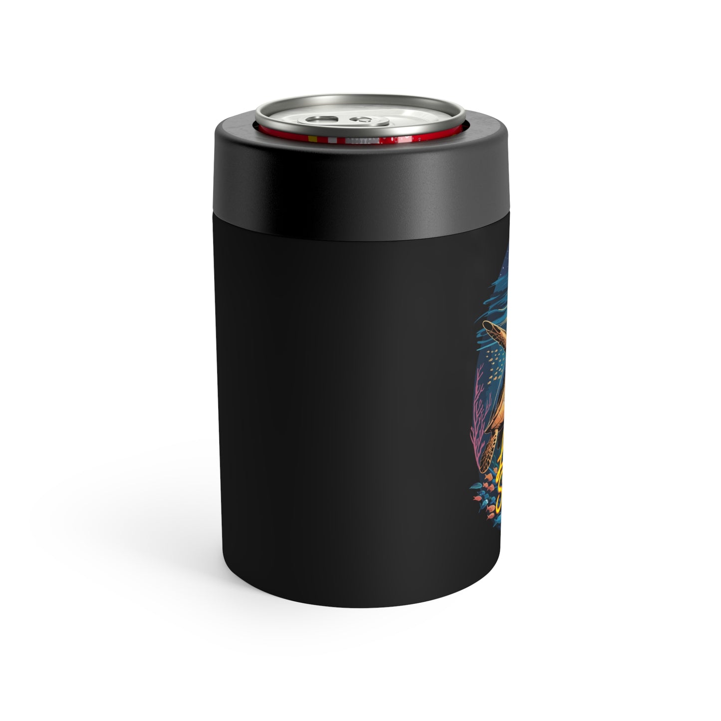 SoliVisk Coastal Collection “Lights Out for Sea Turtles” 12oz Insulated Can/Bottle Holder