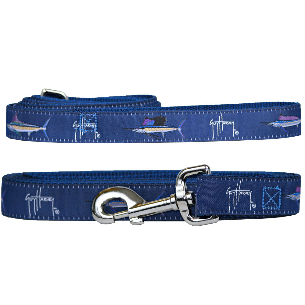 GRAND SLAM 6’ DOG LEASH-NAVY