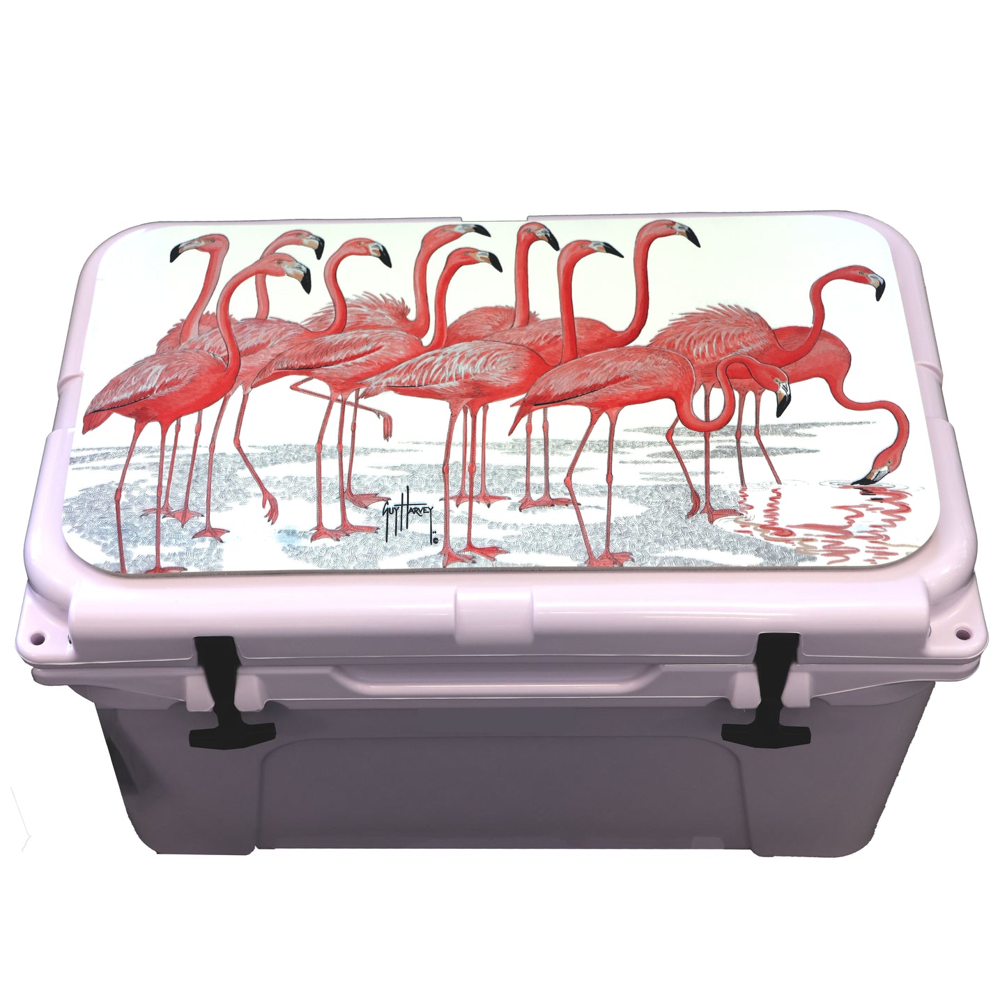 Guy Harvey Cooler Mat EVA Foam Deck Pad Fits Yeti Coolers without wheels Non-Slip, Marine Grade