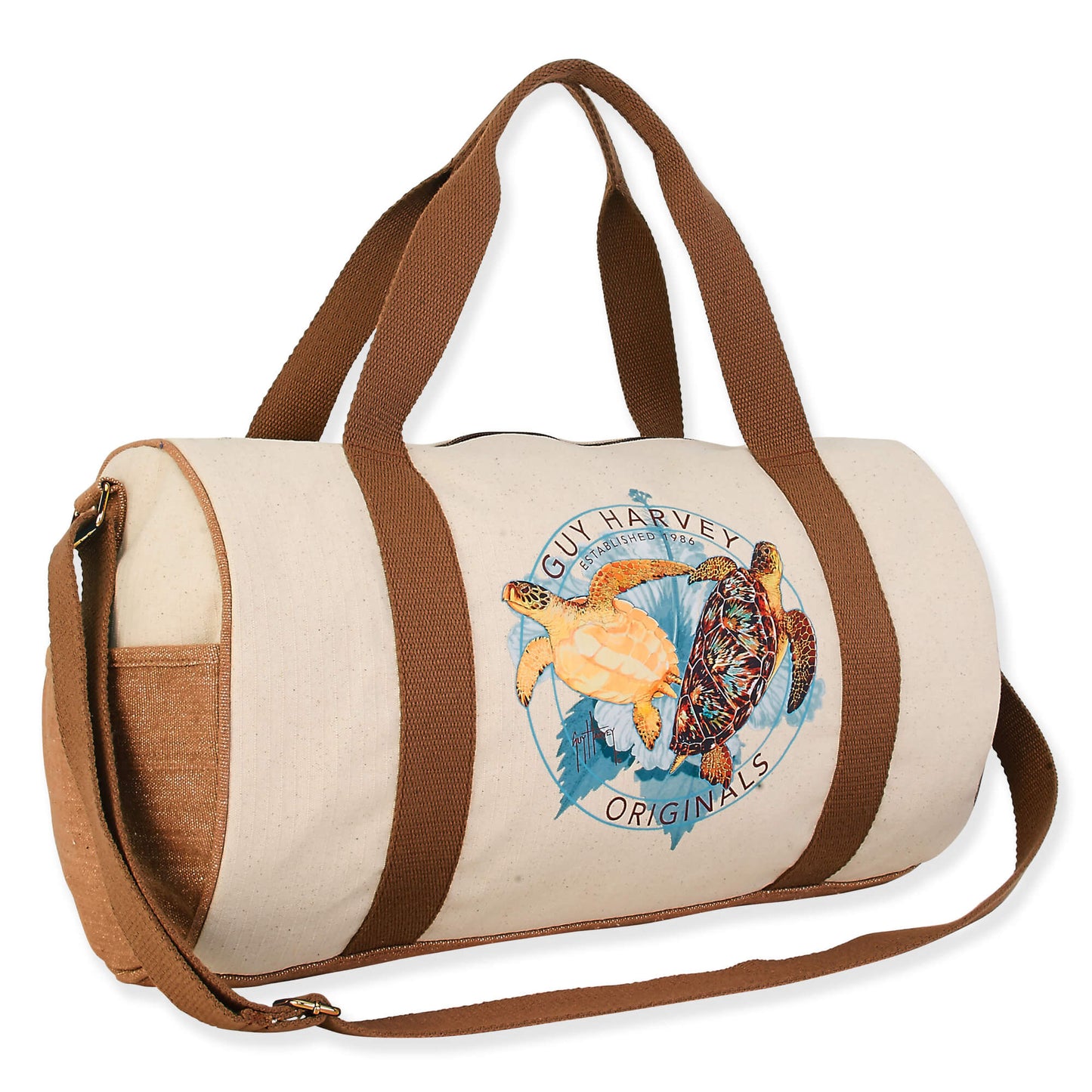 Guy Harvey Delaney Overnight Sea Turtle Duffle Bag