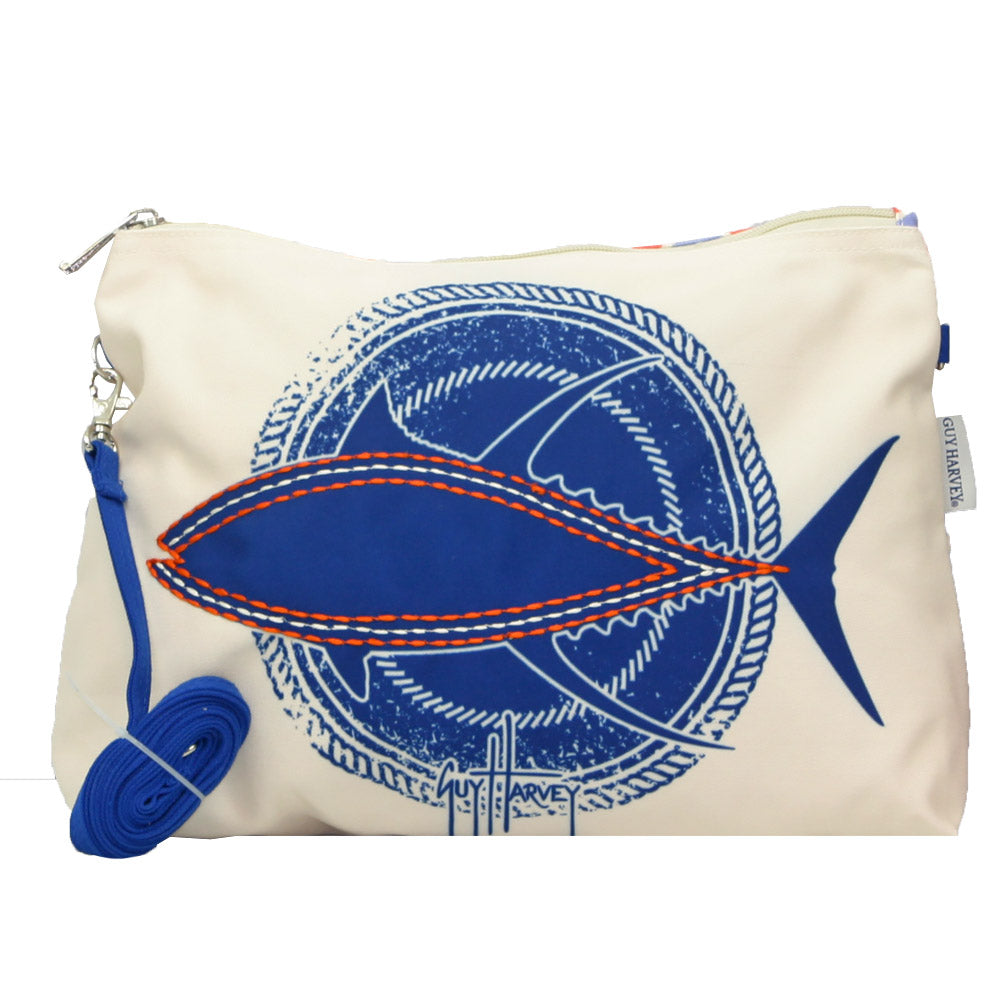 Guy Harvey Clear Stadium Tote with Accessory Bag