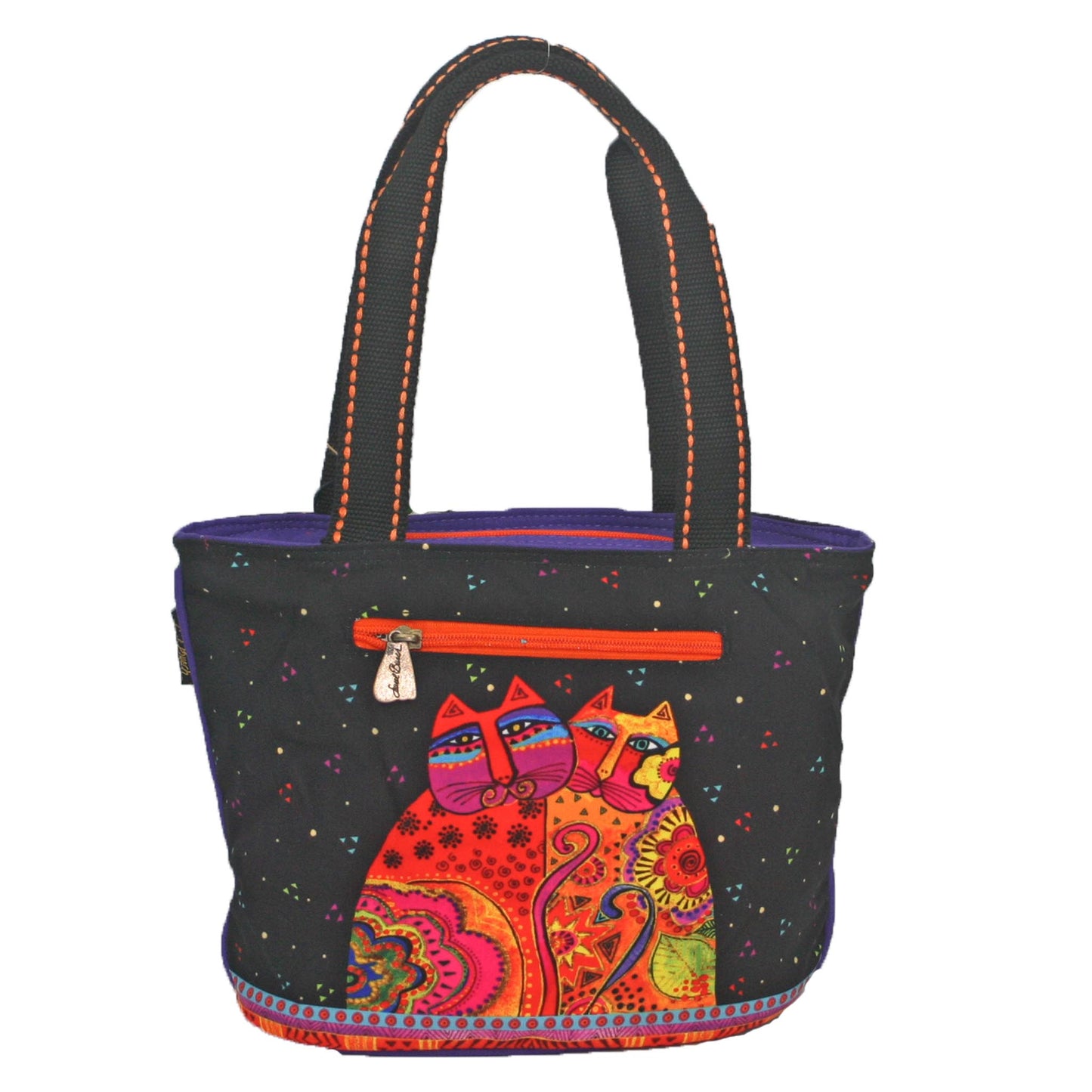 Laurel Burch Festive Feline Medium Tote Bag