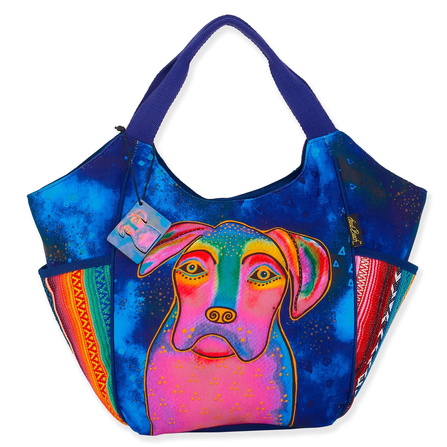 Laurel Burch Woof Large Scoop Tote Bag