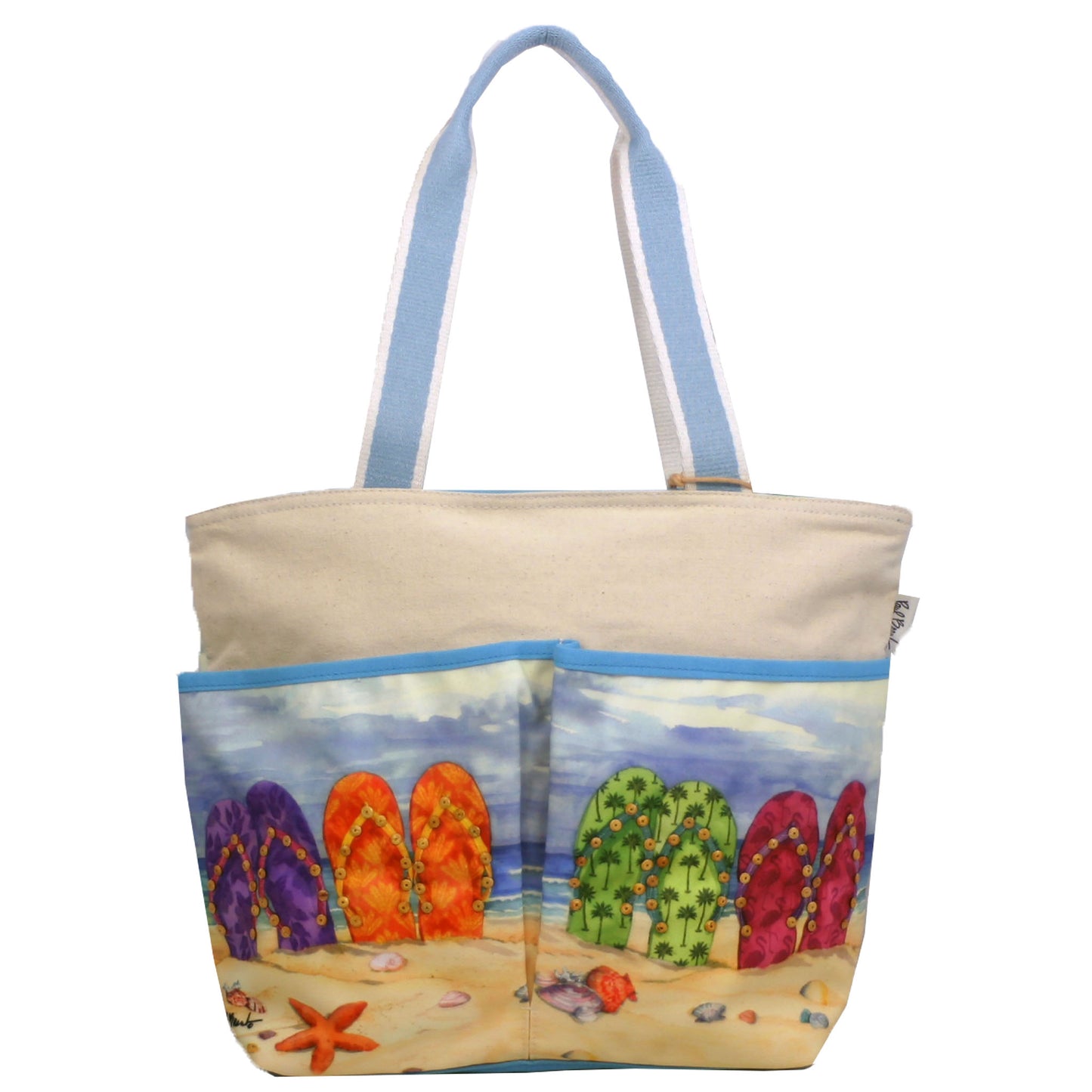Paul Brent Flip Flop Utility Tote Bag