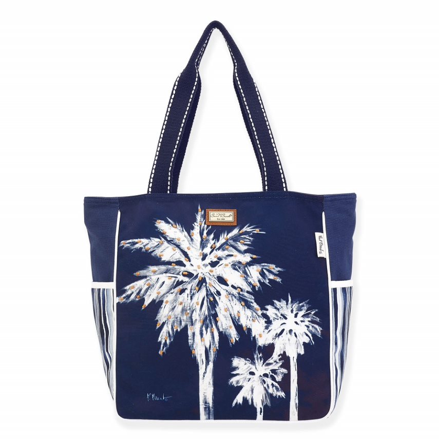 Paul Brent Carolina Palm Trees Tote Bag
