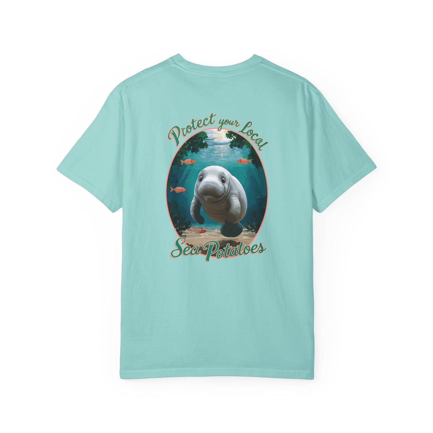 Protect Manatees and Support Conservation with the SoliVisk “Sea Potatoes” Unisex T-Shirt
