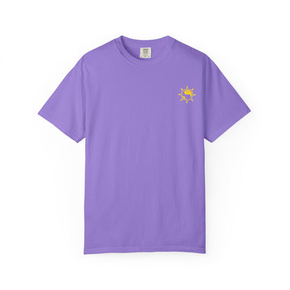 SoliVisk Unsupervised and Thriving on Bad Decisions Old School Smiley Face Design - Retro Skater Style Funny Unisex T-shirt