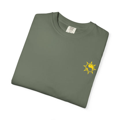 SoliVisk Unsupervised and Thriving on Bad Decisions Old School Smiley Face Design - Retro Skater Style Funny Unisex T-shirt