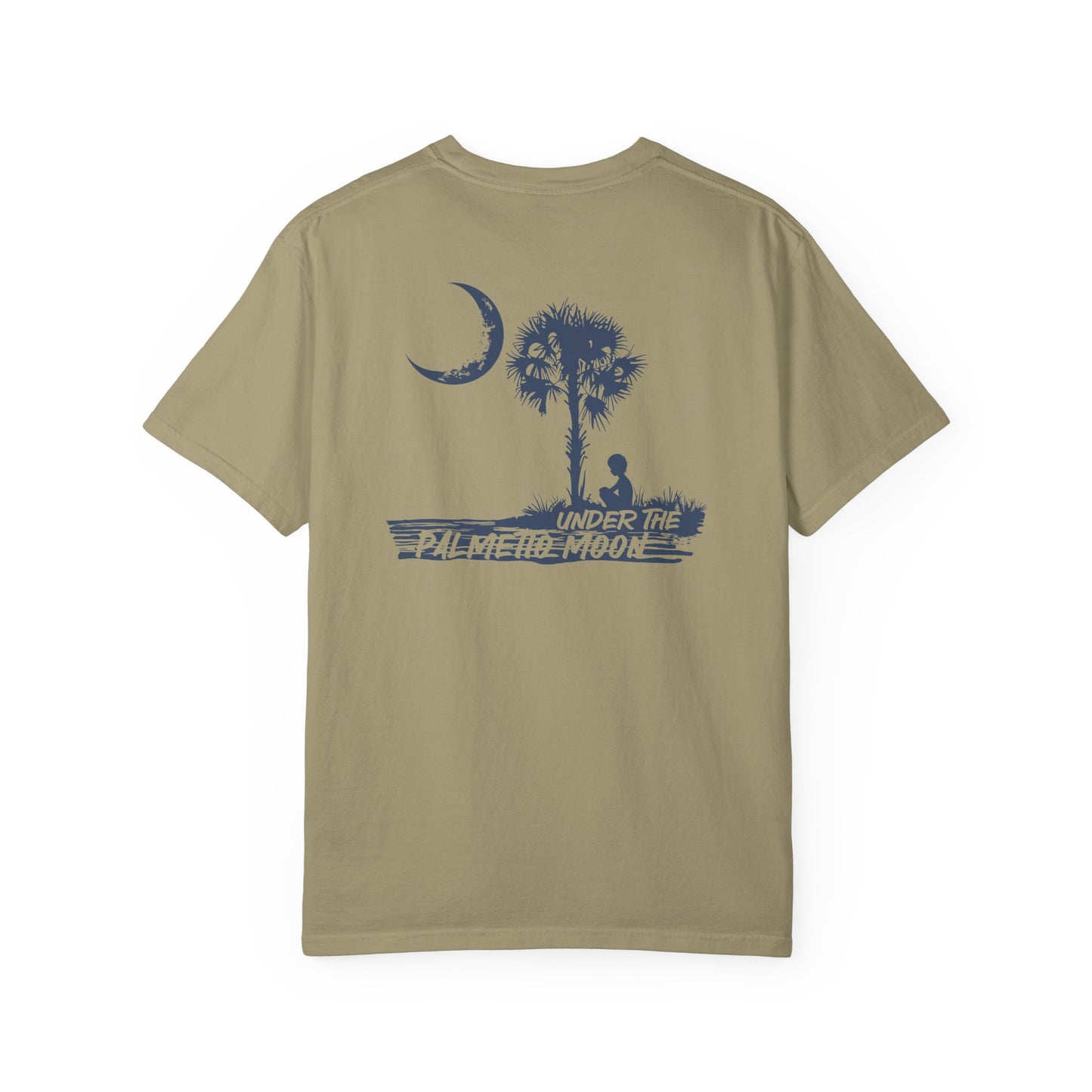 SoliVisk “Under the Palmetto Moon” Tee – A Soulful Tribute to South Carolina Evenings and Moonlit Memories