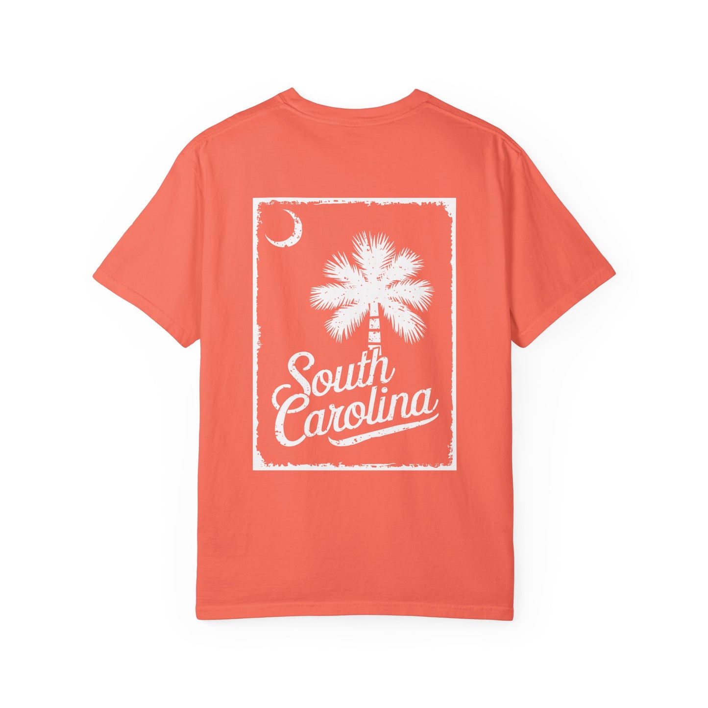 SoliVisk No Matter If You Were Born Here or Just Bought the T-Shirt  You’ll Look the Part in This South Carolina Palmetto Moon Tee