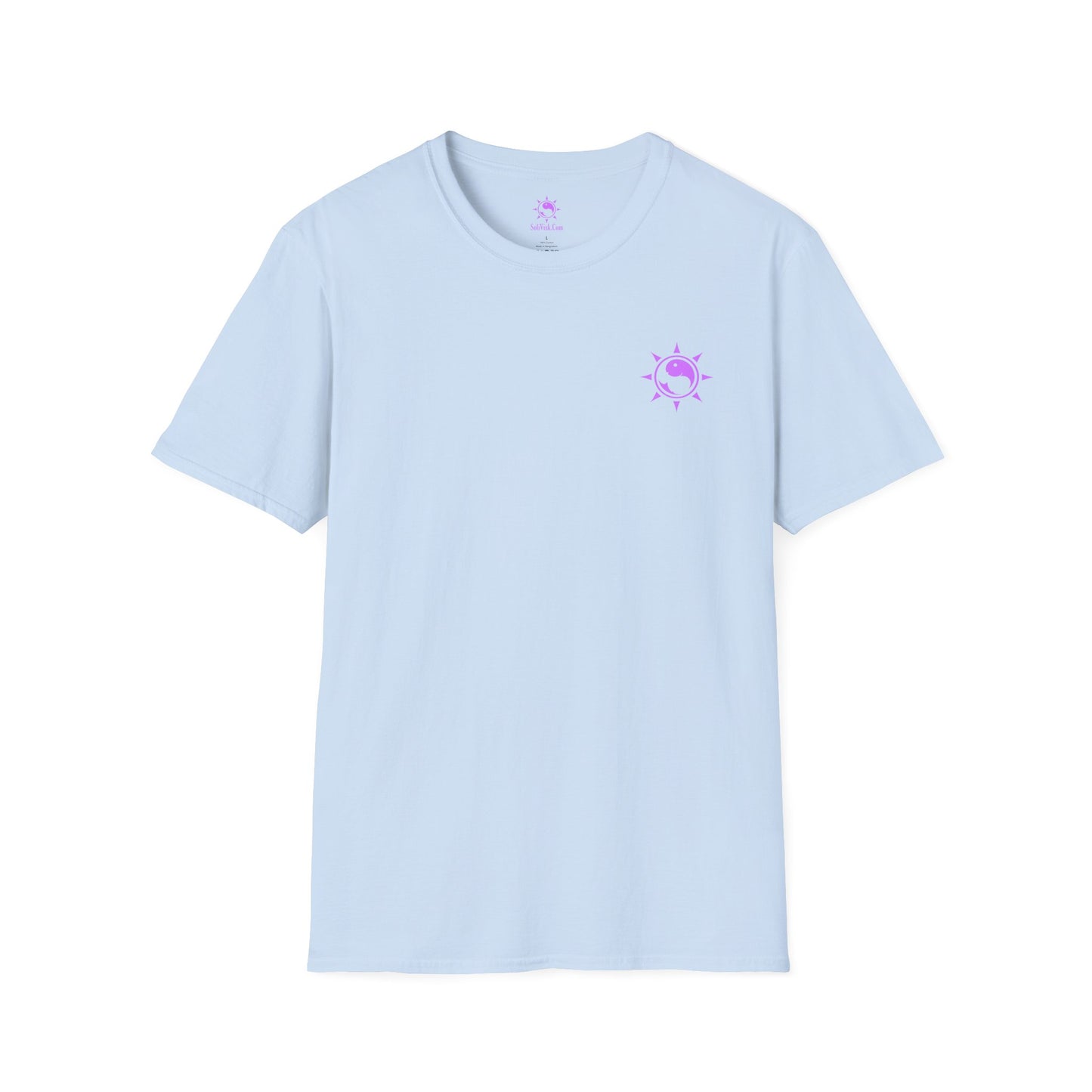 SoliVisk Coastal Collection – Māori Purple Sea Turtle Unisex Graphic Tee Shirt