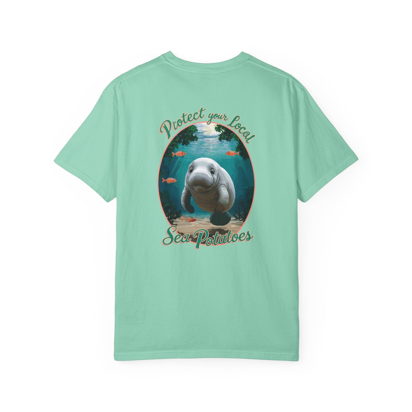 Protect Manatees and Support Conservation with the SoliVisk “Sea Potatoes” Unisex T-Shirt