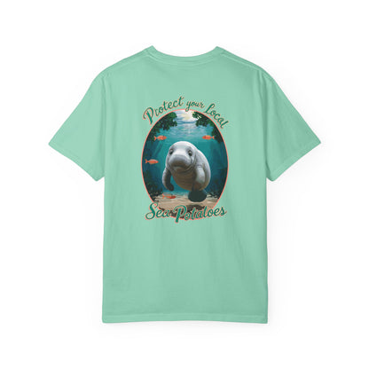 Protect Manatees and Support Conservation with the SoliVisk “Sea Potatoes” Unisex T-Shirt