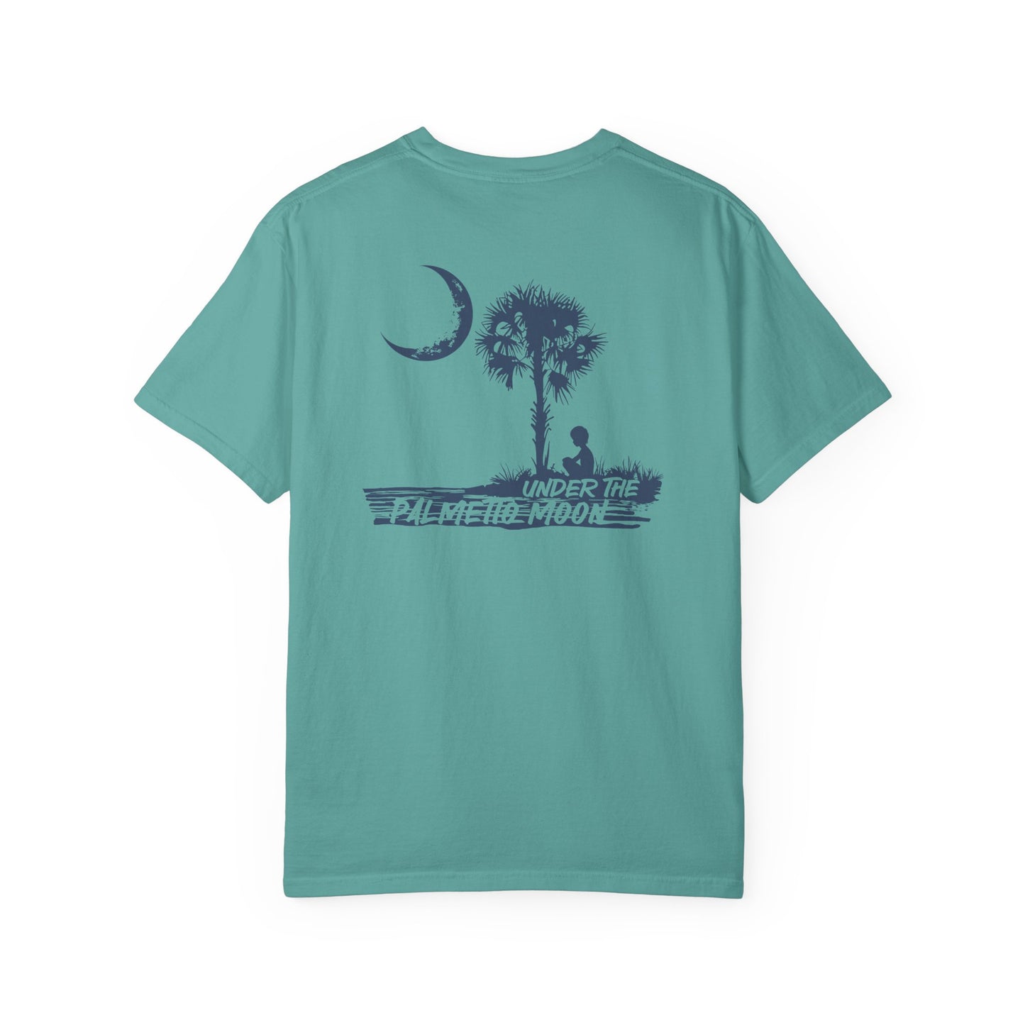 SoliVisk “Under the Palmetto Moon” Tee – A Soulful Tribute to South Carolina Evenings and Moonlit Memories