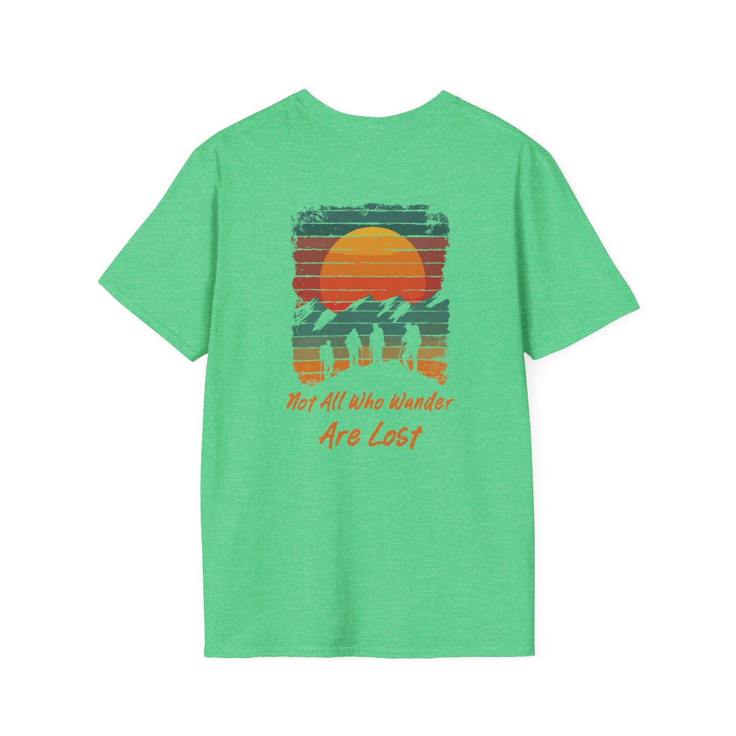 Not All Who Wander Are Lost" Unisex T-Shirt – Adventure-Inspired Graphic Tee for Travelers & Free Spirits