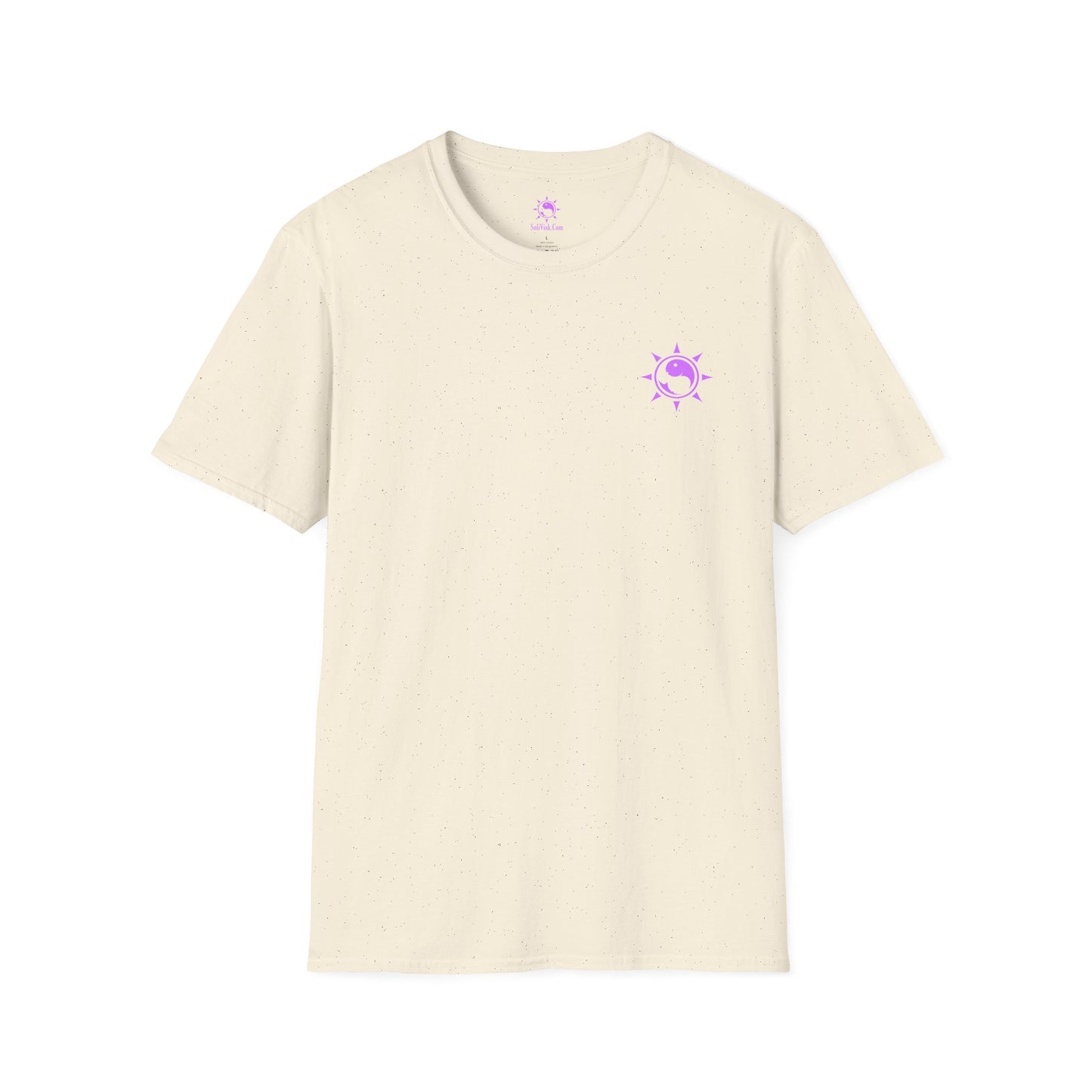 SoliVisk Coastal Collection – Māori Purple Sea Turtle Unisex Graphic Tee Shirt