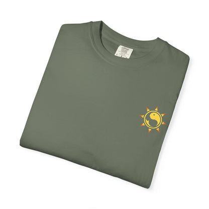 SoliVisk Māori Sun Burst Yellow Sea Turtle Unisex Tee Shirt