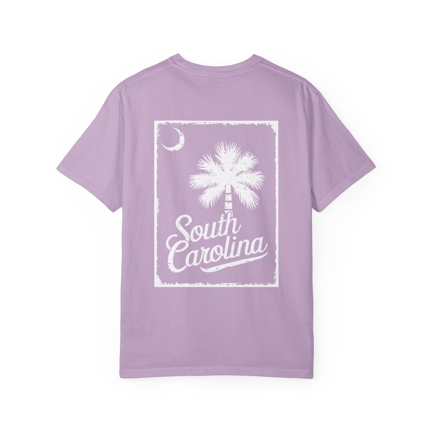 SoliVisk No Matter If You Were Born Here or Just Bought the T-Shirt  You’ll Look the Part in This South Carolina Palmetto Moon Tee