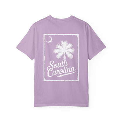 SoliVisk No Matter If You Were Born Here or Just Bought the T-Shirt  You’ll Look the Part in This South Carolina Palmetto Moon Tee