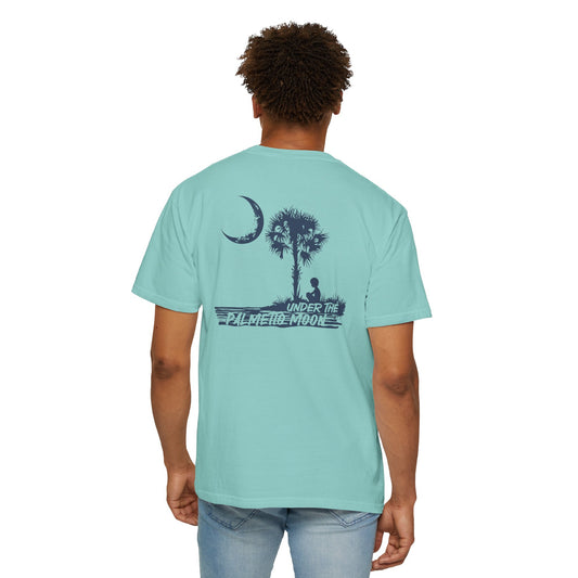 SoliVisk “Under the Palmetto Moon” Tee – A Soulful Tribute to South Carolina Evenings and Moonlit Memories