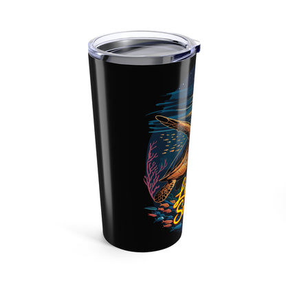 SoliVisk Coastal Collection “Lights Out for Sea Turtles” 20oz Insulated Tumble