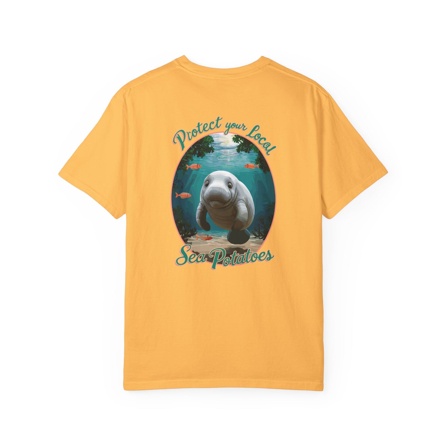 Protect Manatees and Support Conservation with the SoliVisk “Sea Potatoes” Unisex T-Shirt