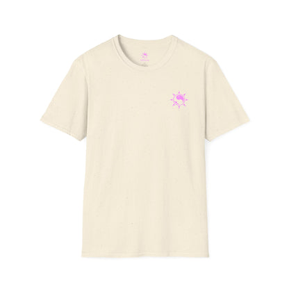 SoliVisk Coastal Collection – Māori Pink Sea Turtle Unisex Graphic Tee Shirt