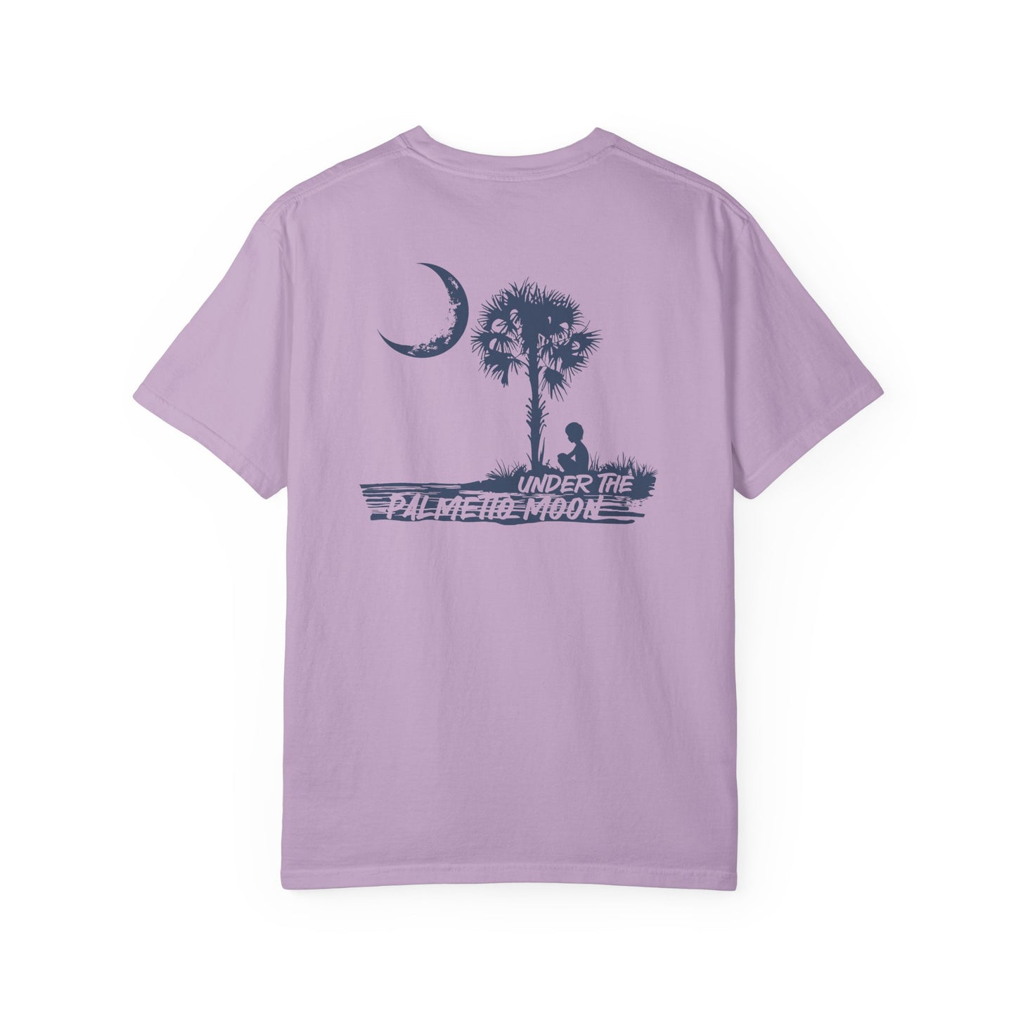 SoliVisk “Under the Palmetto Moon” Tee – A Soulful Tribute to South Carolina Evenings and Moonlit Memories