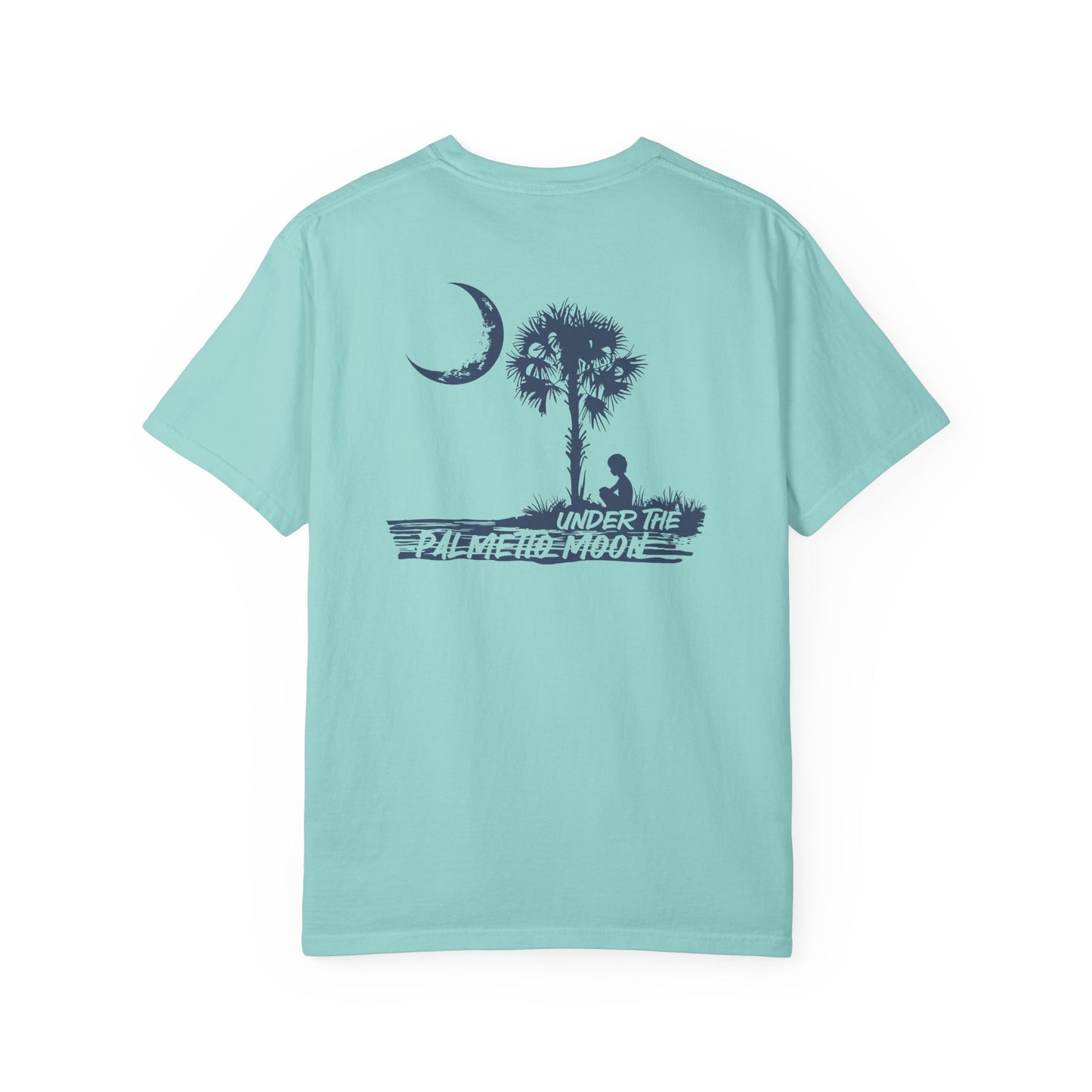 SoliVisk “Under the Palmetto Moon” Tee – A Soulful Tribute to South Carolina Evenings and Moonlit Memories