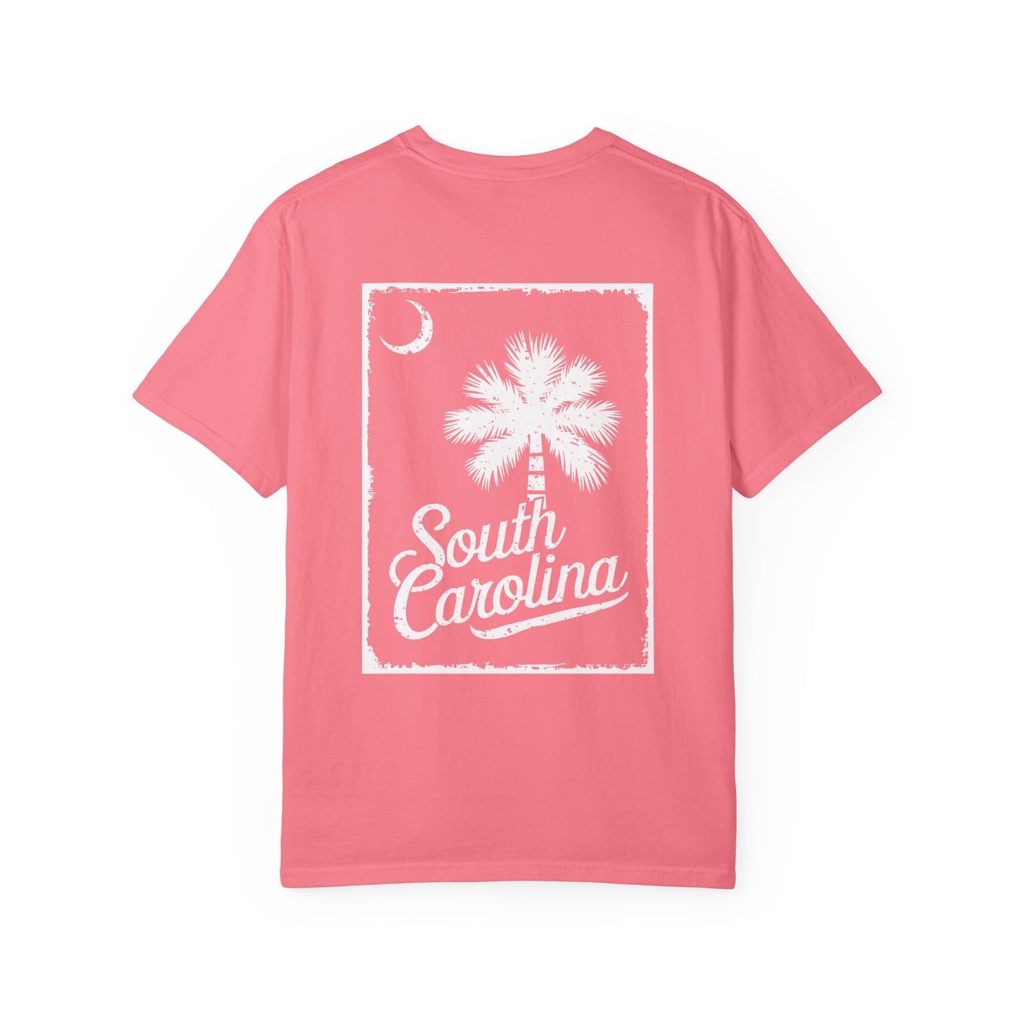 SoliVisk No Matter If You Were Born Here or Just Bought the T-Shirt  You’ll Look the Part in This South Carolina Palmetto Moon Tee