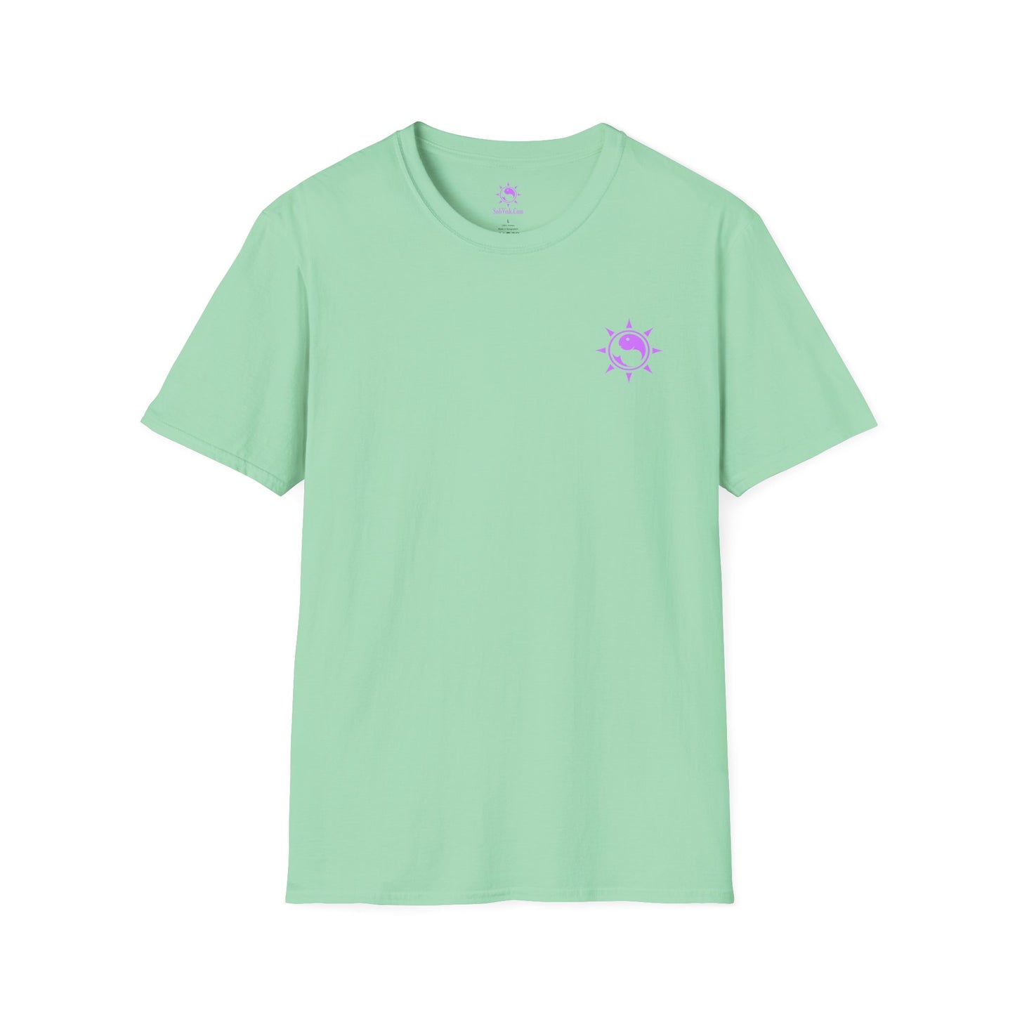 SoliVisk Coastal Collection – Māori Purple Sea Turtle Unisex Graphic Tee Shirt