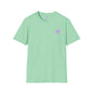 SoliVisk Coastal Collection – Māori Purple Sea Turtle Unisex Graphic Tee Shirt