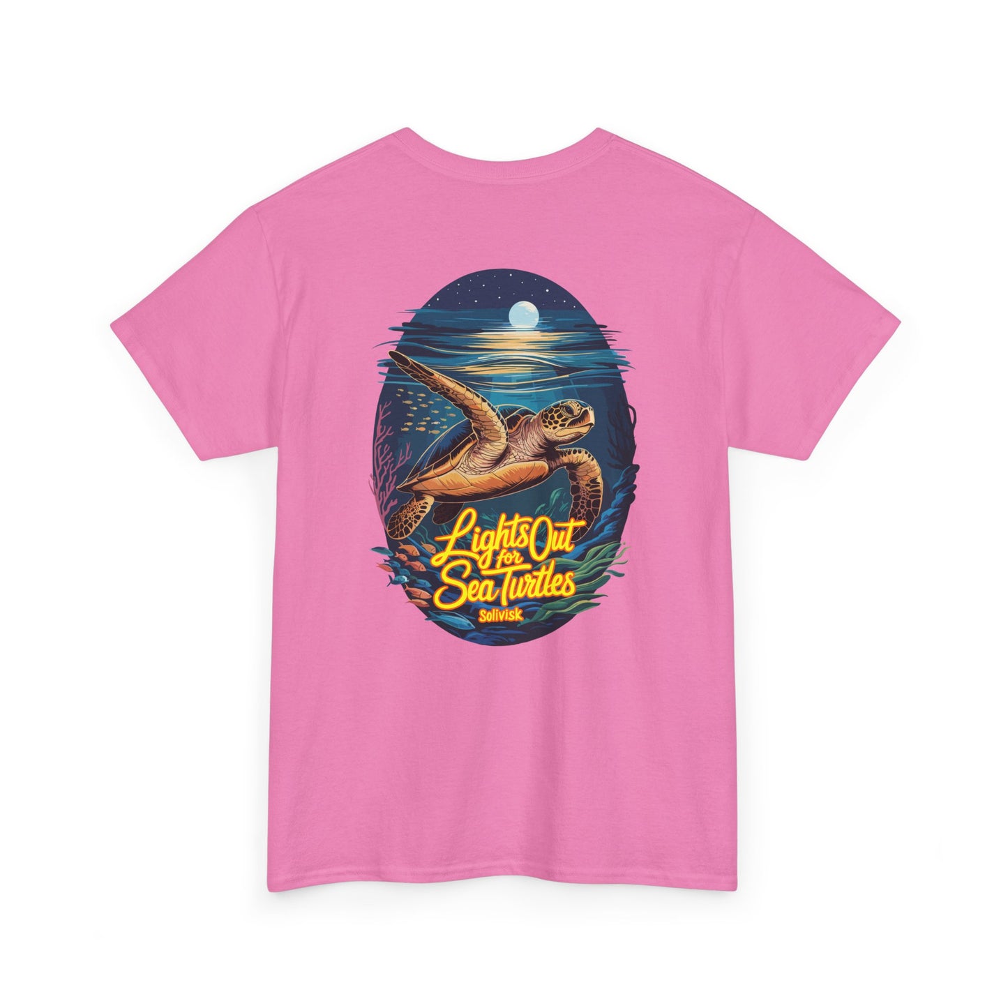 Lights Out for Sea Turtles Unisex T-Shirt– Solivisk Coastal Collection