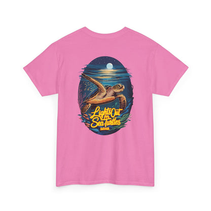 Lights Out for Sea Turtles Unisex T-Shirt– Solivisk Coastal Collection