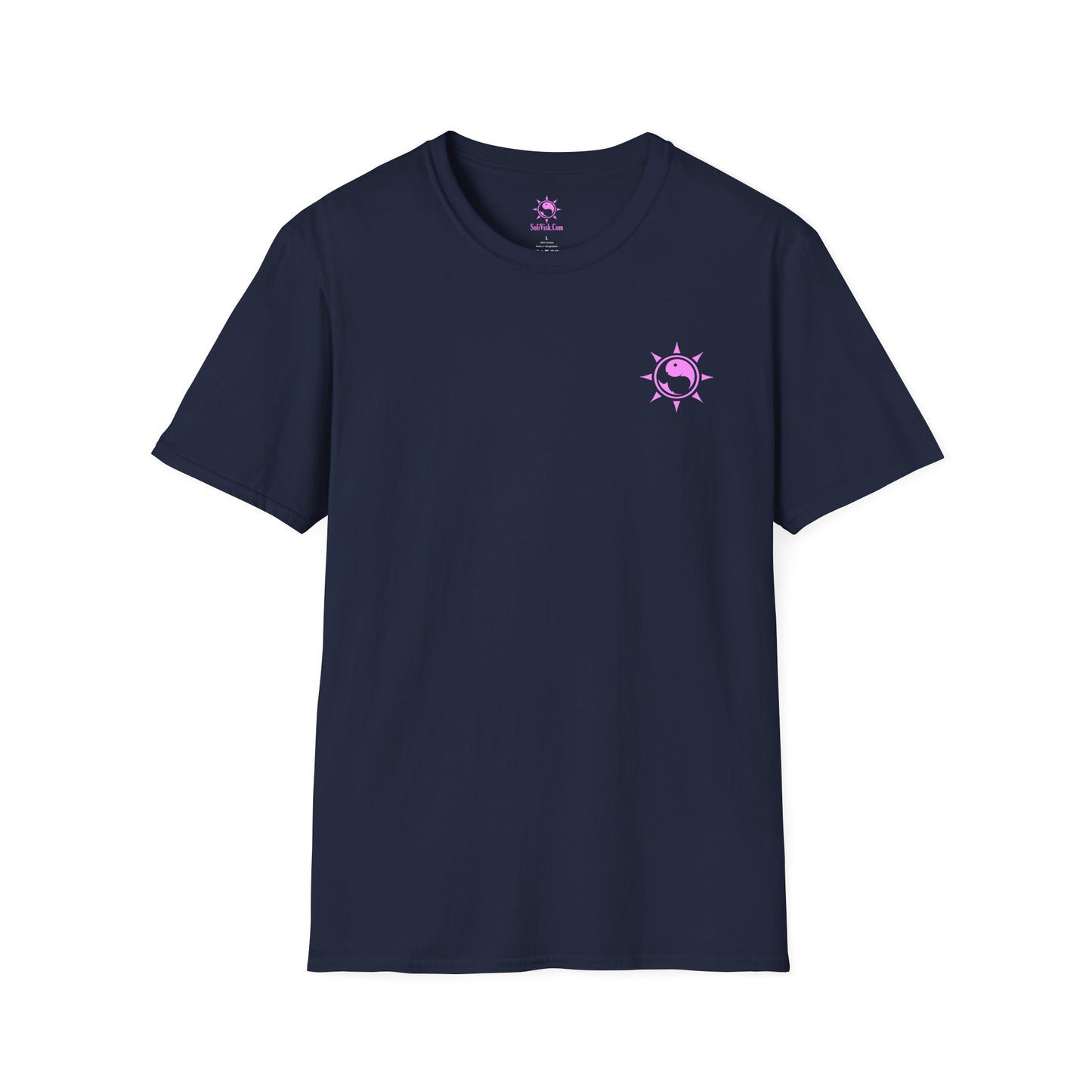 SoliVisk Coastal Collection – Māori Pink Sea Turtle Unisex Graphic Tee Shirt