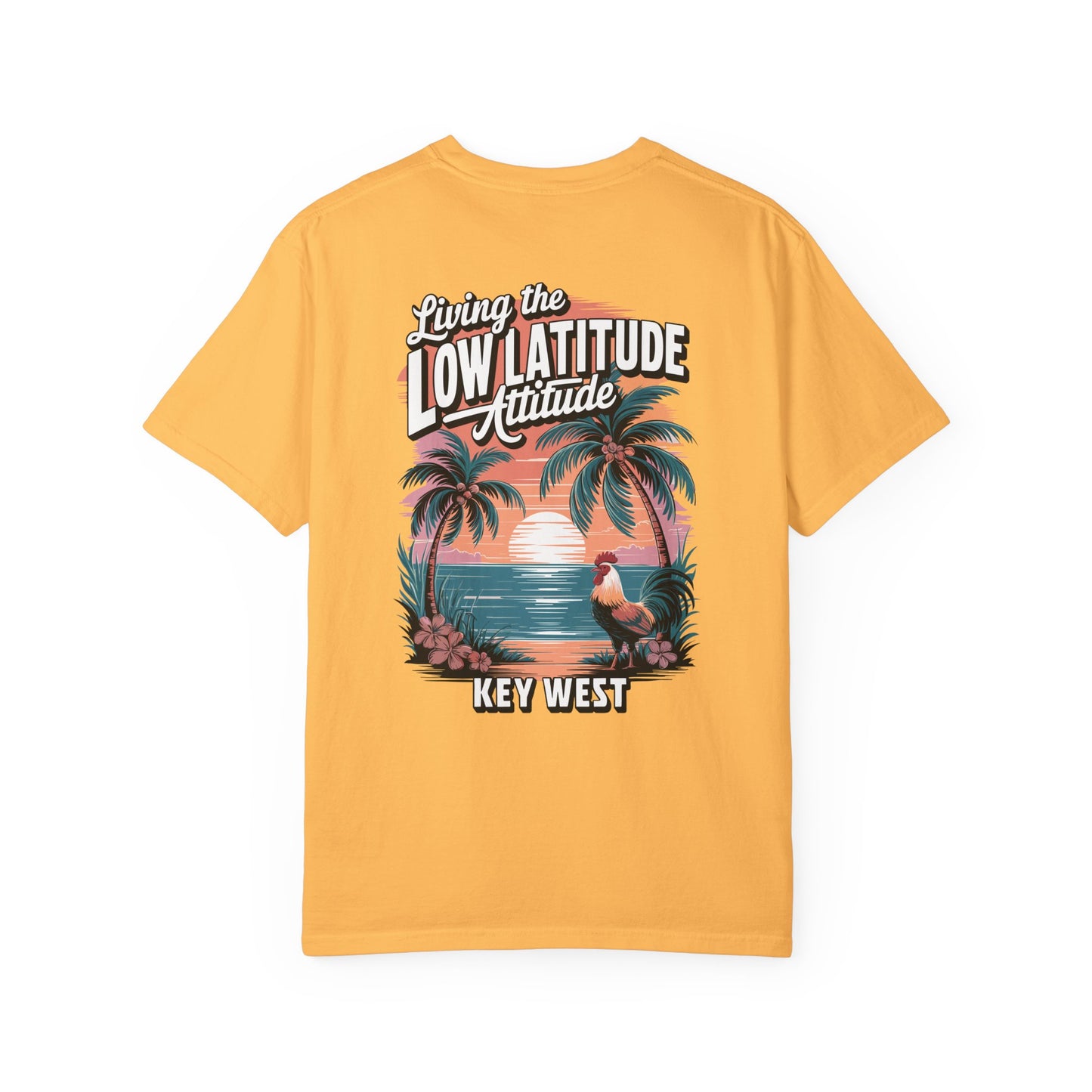 SoliVisk Living the Low Latitude Attitude T-Shirt – Like a Vacation, but Cheaper and With Sleeves