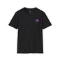SoliVisk Coastal Collection – Māori Purple Sea Turtle Unisex Graphic Tee Shirt