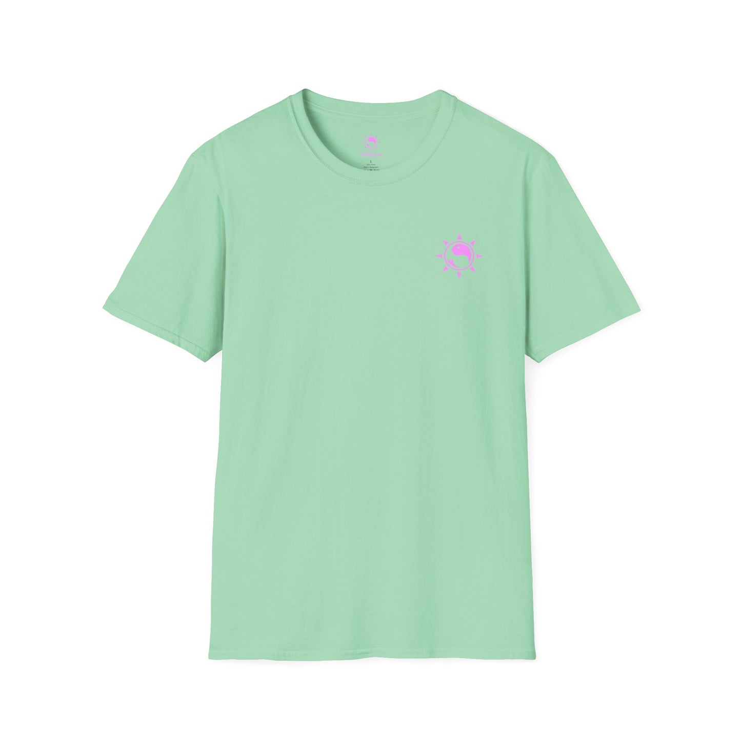 SoliVisk Coastal Collection – Māori Pink Sea Turtle Unisex Graphic Tee Shirt