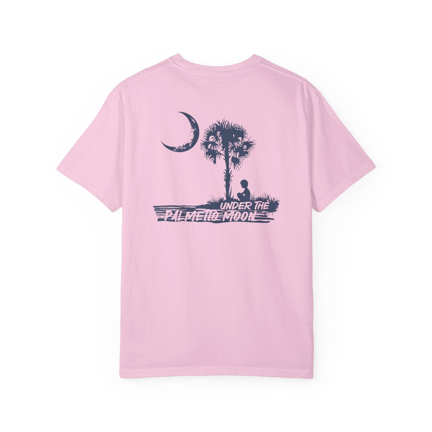 SoliVisk “Under the Palmetto Moon” Tee – A Soulful Tribute to South Carolina Evenings and Moonlit Memories