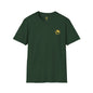 SoliVisk Coastal Collection – Māori Sun Burst Yellow Sea Turtle Unisex Graphic Tee Shirt