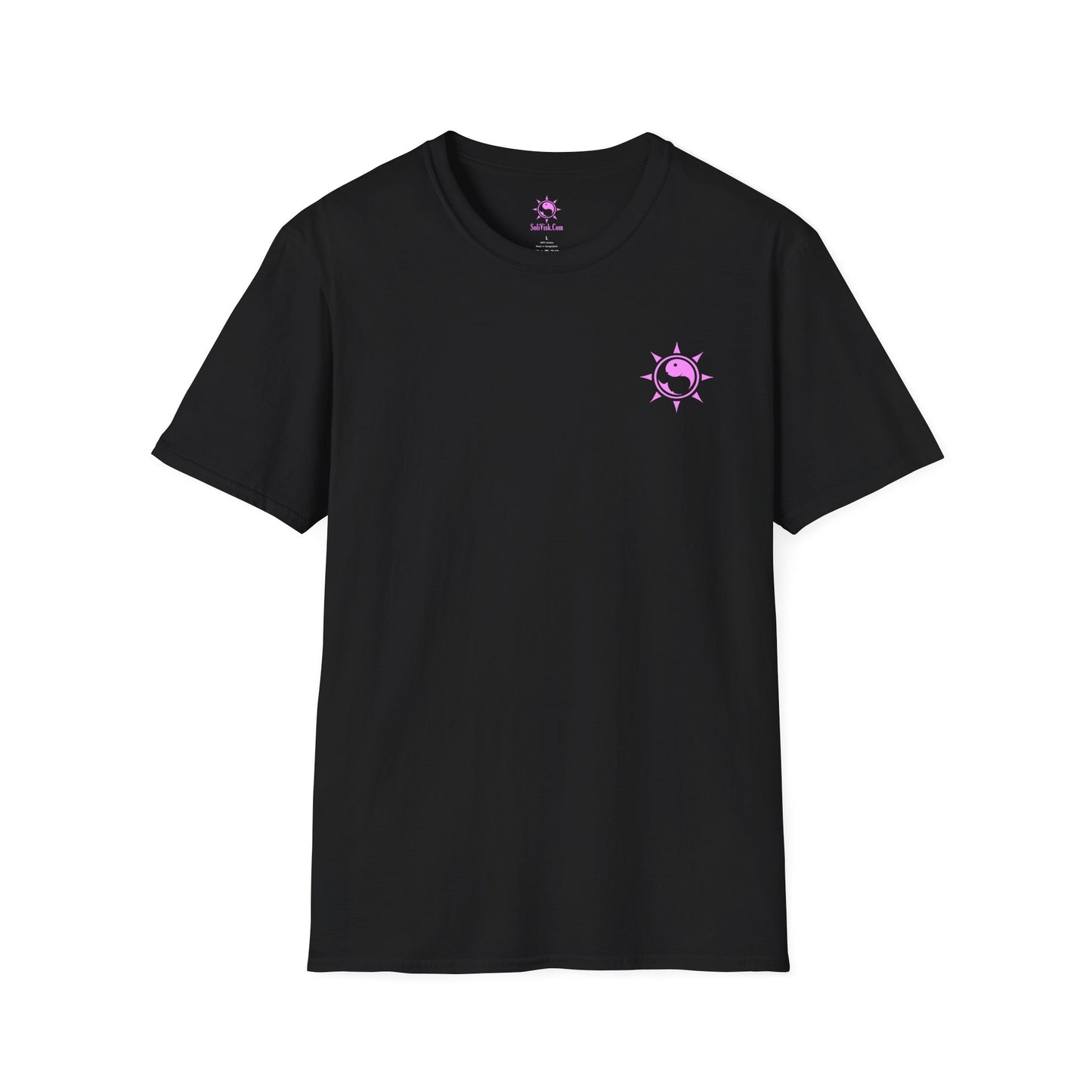 SoliVisk Coastal Collection – Māori Pink Sea Turtle Unisex Graphic Tee Shirt