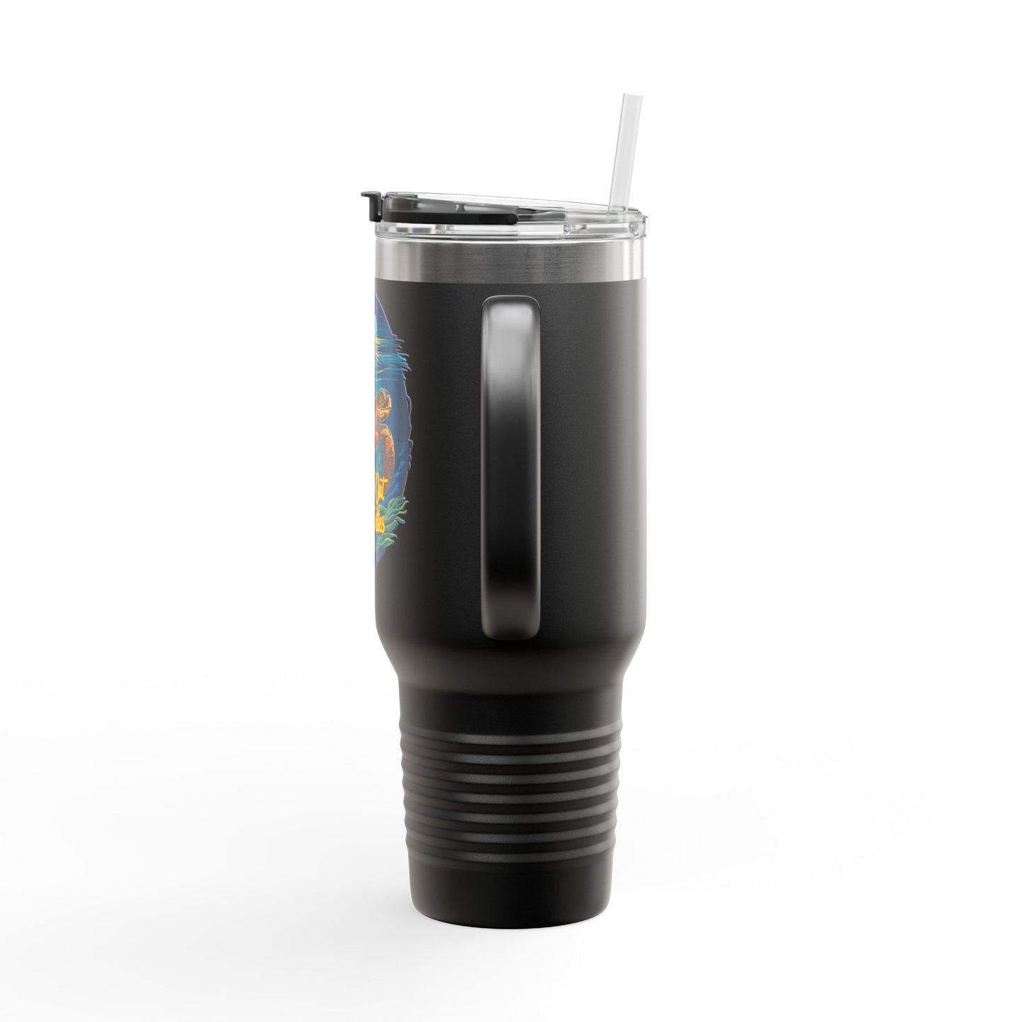 SoliVisk Coastal Collection Lights Out for Sea Turtles 40oz Insulated Travel Mug