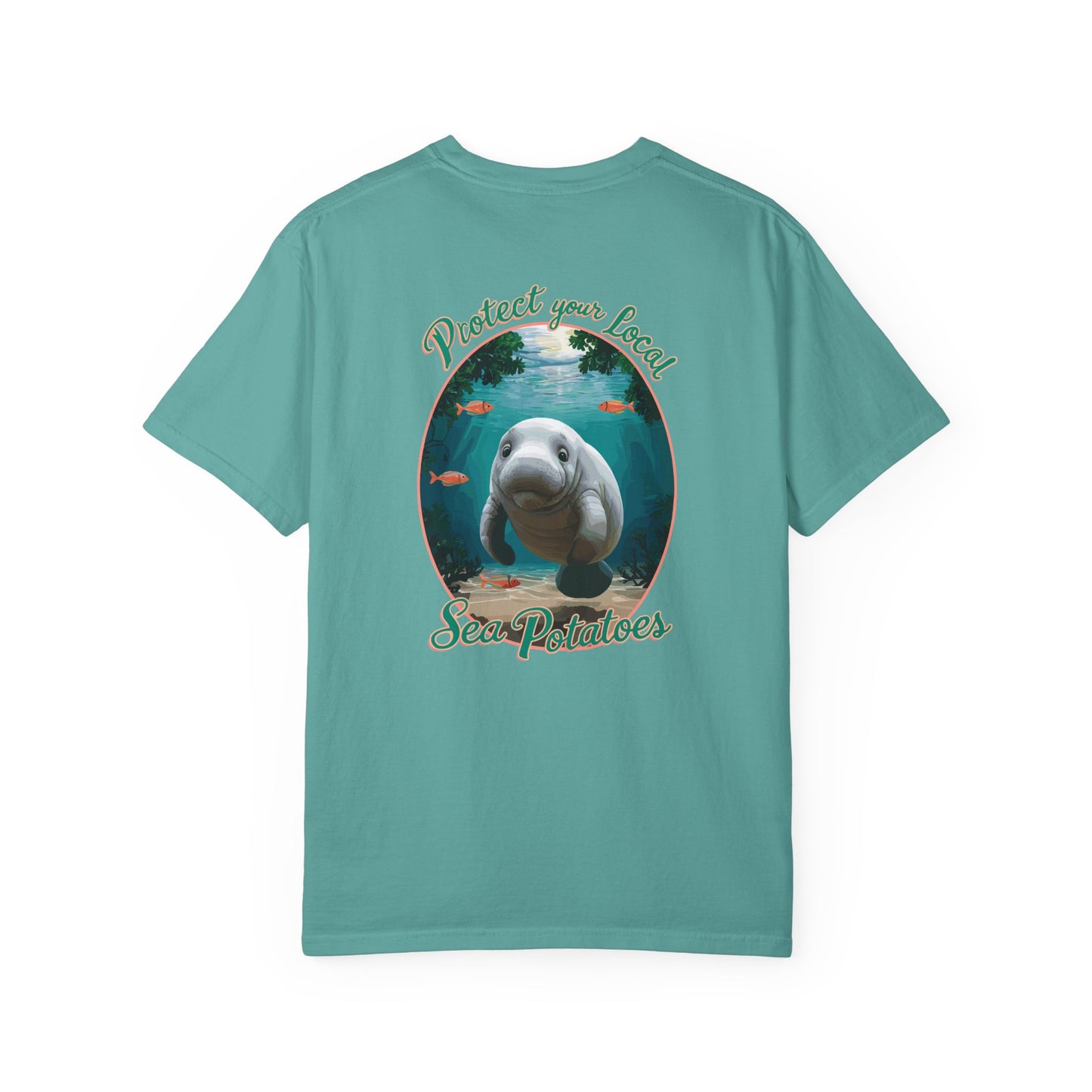 Protect Manatees and Support Conservation with the SoliVisk “Sea Potatoes” Unisex T-Shirt