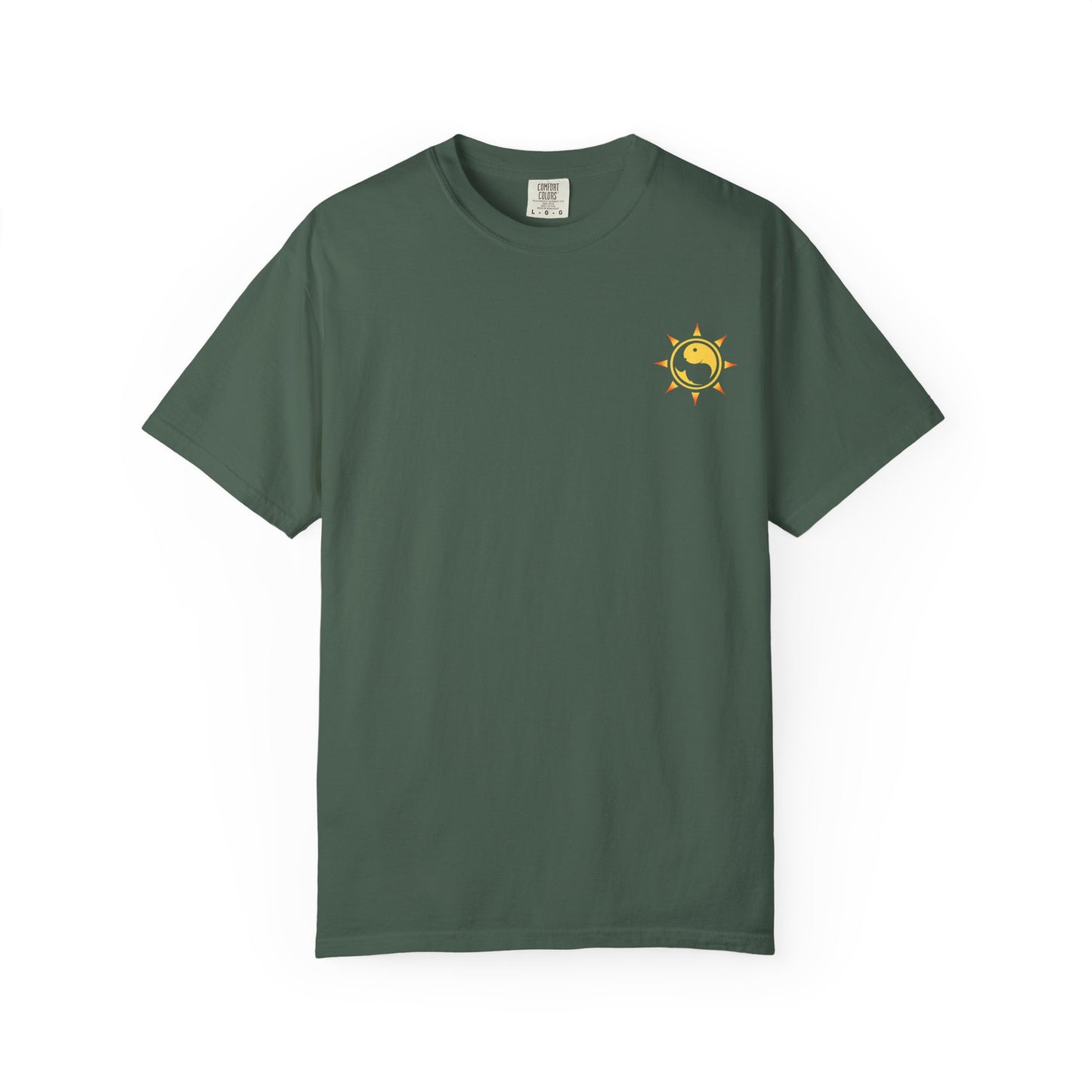SoliVisk Māori Sun Burst Yellow Sea Turtle Unisex Tee Shirt