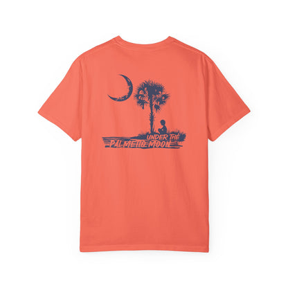 SoliVisk “Under the Palmetto Moon” Tee – A Soulful Tribute to South Carolina Evenings and Moonlit Memories