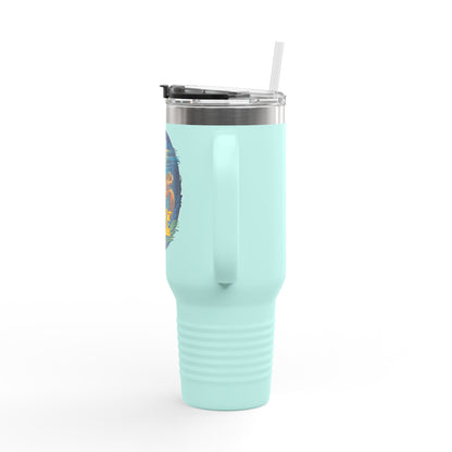 SoliVisk Coastal Collection Lights Out for Sea Turtles 40oz Insulated Travel Mug