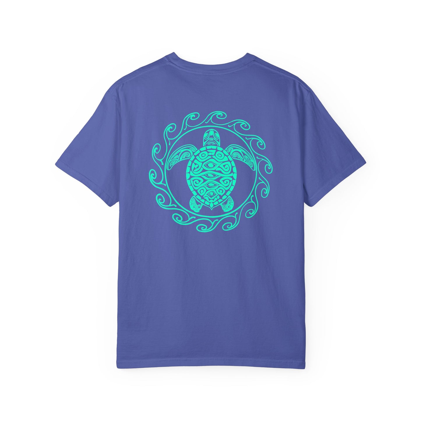 SoliVisk Ocean Soul Tee Māori-Inspired Sea Turtle T-Shirt for Ocean Souls and Nature Seekers