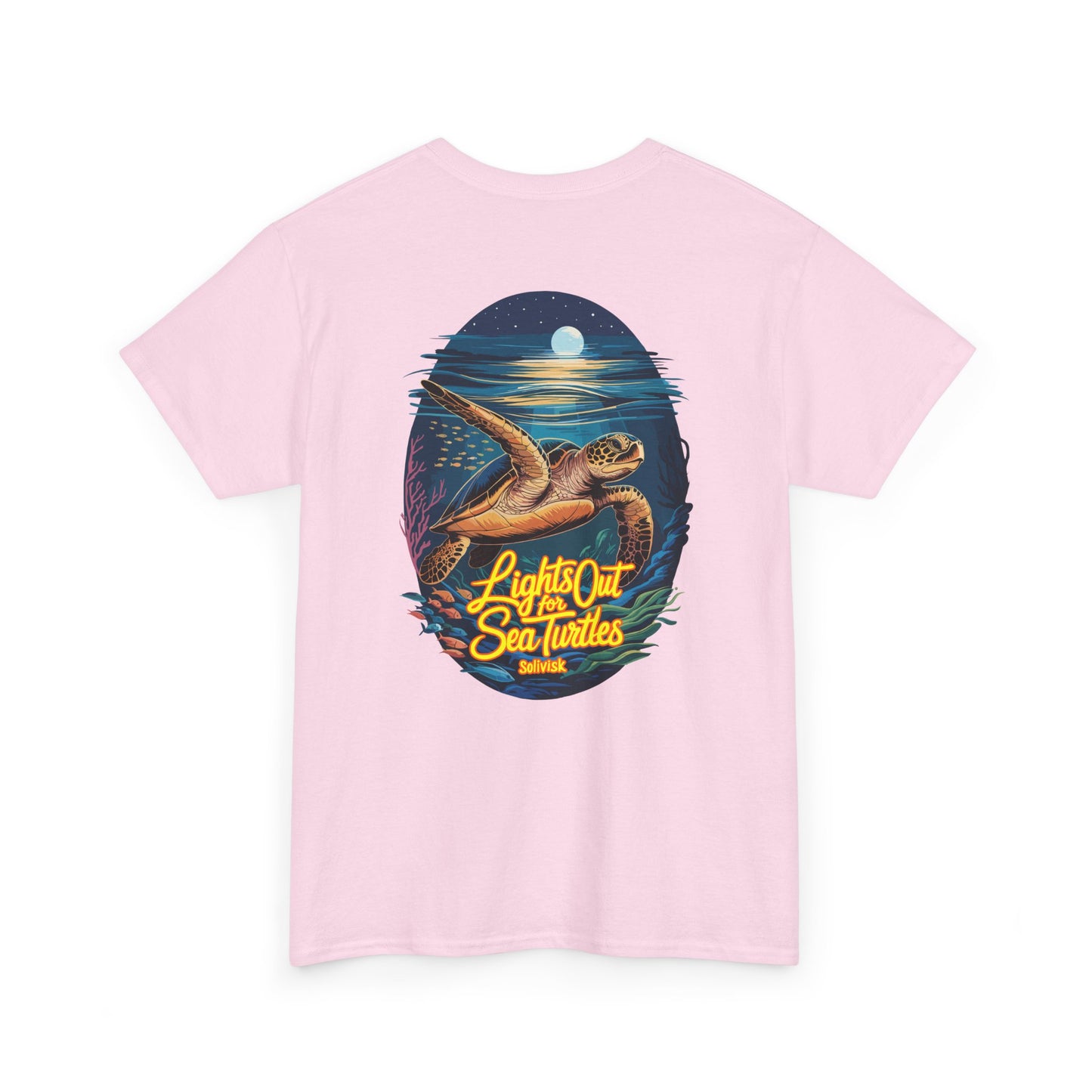 Lights Out for Sea Turtles Unisex T-Shirt– Solivisk Coastal Collection