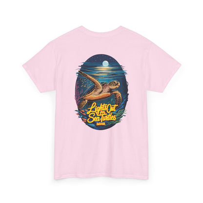 Lights Out for Sea Turtles Unisex T-Shirt– Solivisk Coastal Collection